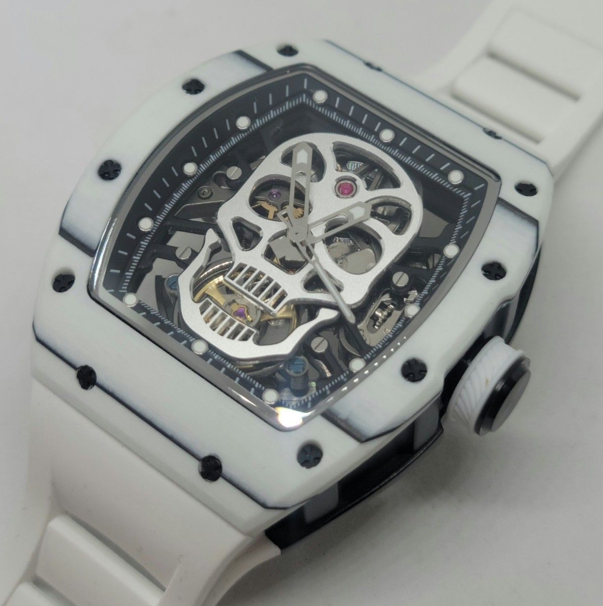Invicta 49026 S1 Rally Crestpass Automatic White Rubber Watch
