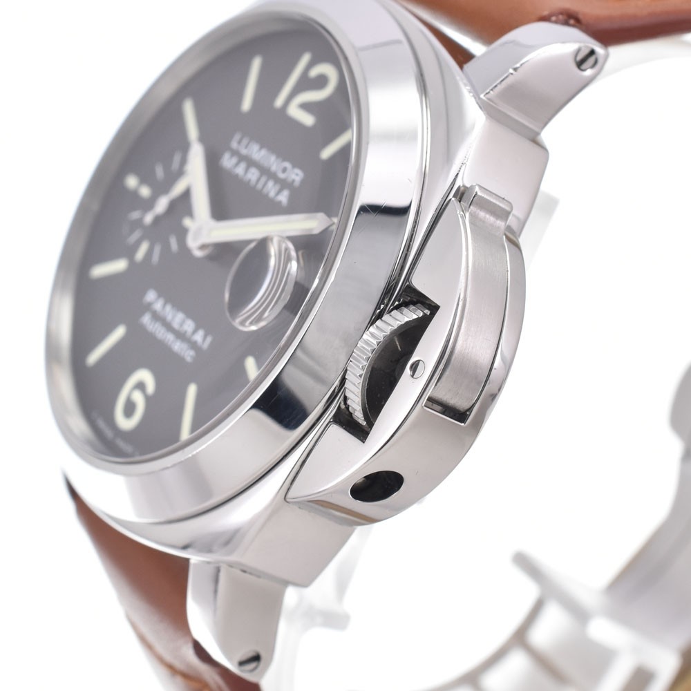 PANERAI Luminor Marina PAM00104 black Dial Automatic Men’s Watch Q#149192