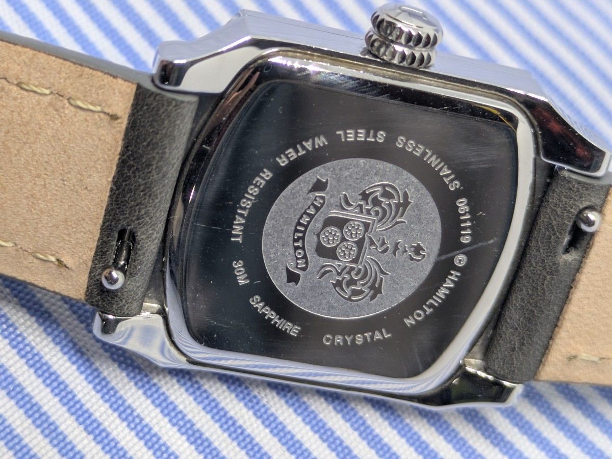 [A3P] Hamilton American Classic Ardmore Square Shell Dial Quartz Men [j7w]