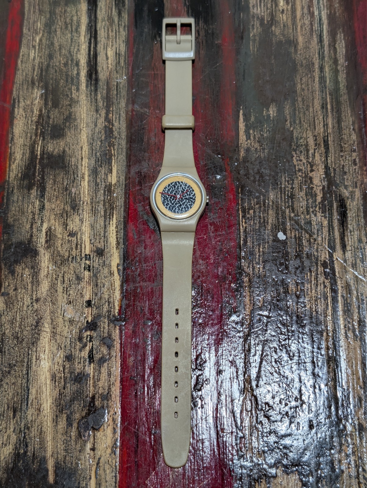 Vintage Swatch Watch Women’s 25mm 1985 – BC/BG LT102 – Working – New Battery