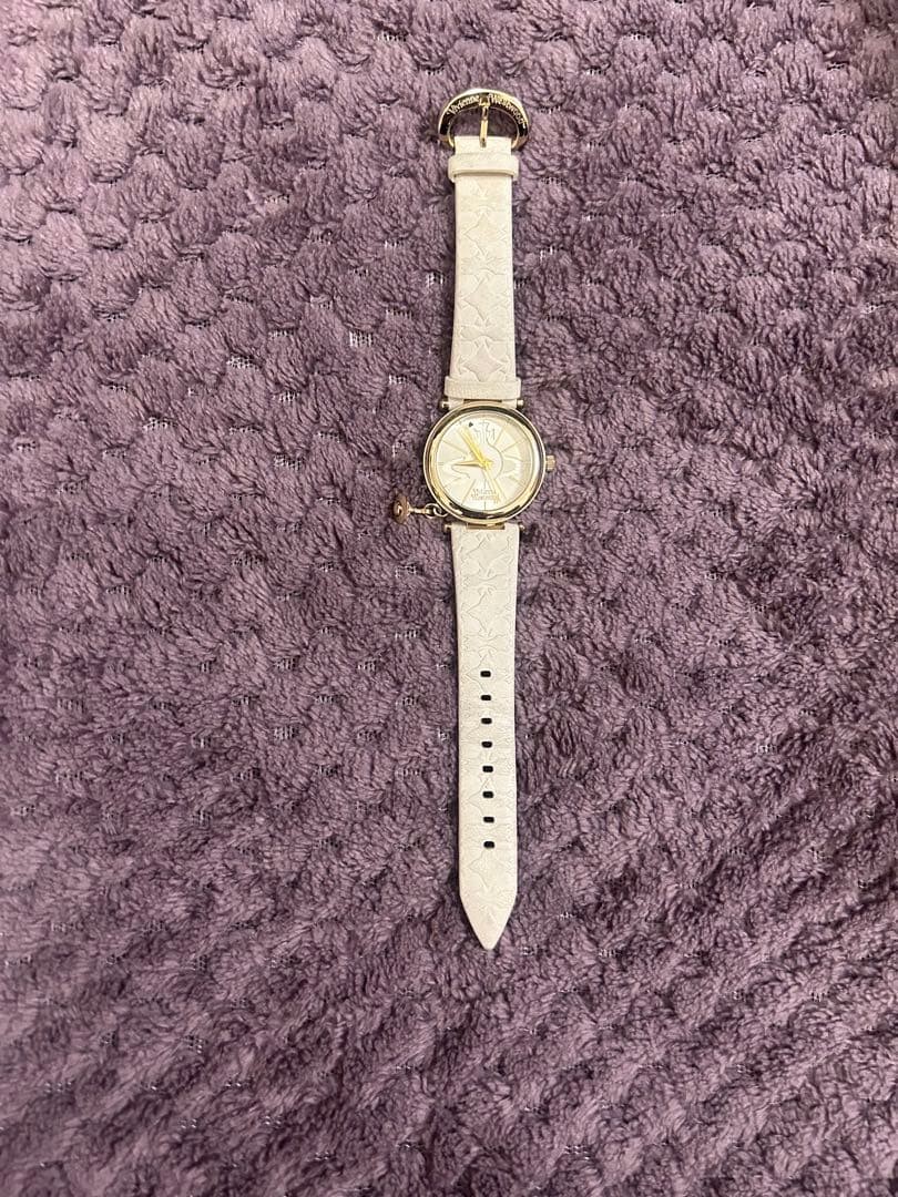 Vivienne Westwood watch with Orb charm White item