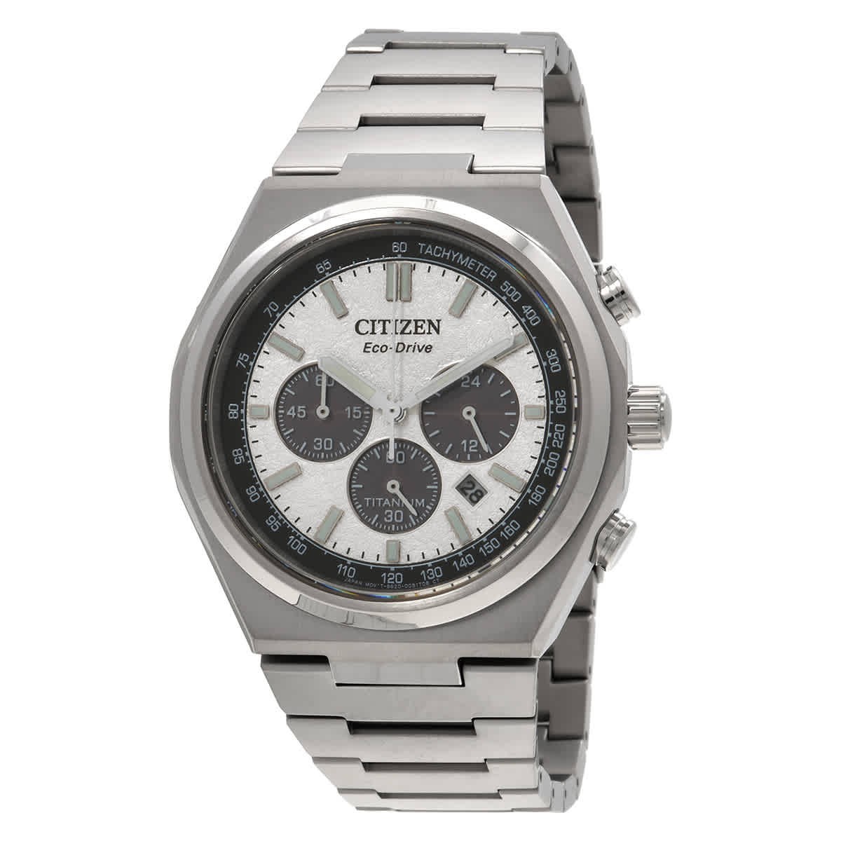 Citizen Zenshin Chrono Chronograph Silver Dial Men’s Watch CA4610-85A