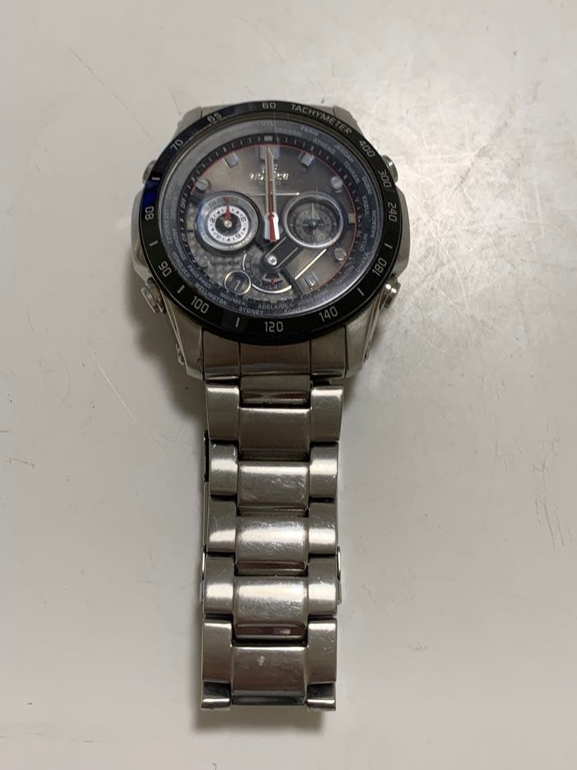 Casio Edifice EQW-M1000D Tough Solar Radio Chronograph Mens Japan -For Parts