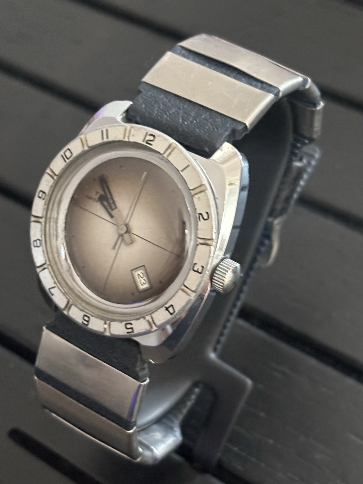 Vintage Timex Marlin Calendar Dive Watch‼️Mint Dial ⌚️[1975]