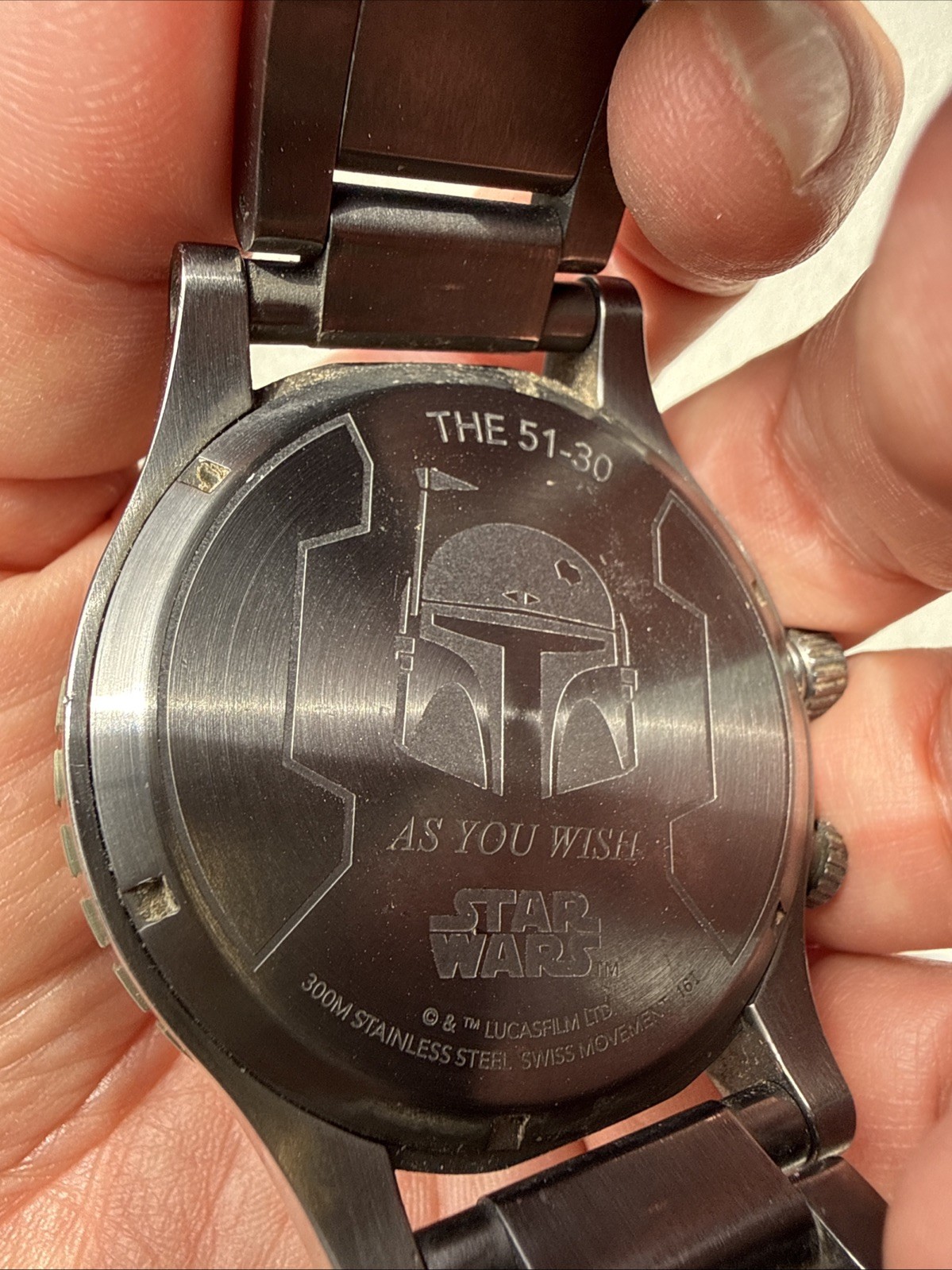 Nixon Star Wars Watch 51-30 SW Boba Fett Disney Collaboration W Box