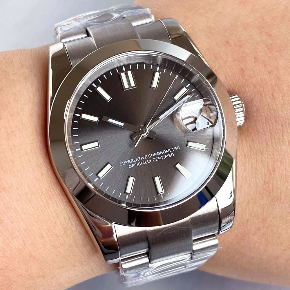 Tandorio 36/39mm Sapphire Glass 20ATM Date Automatic Japan NH35A Watch For Men