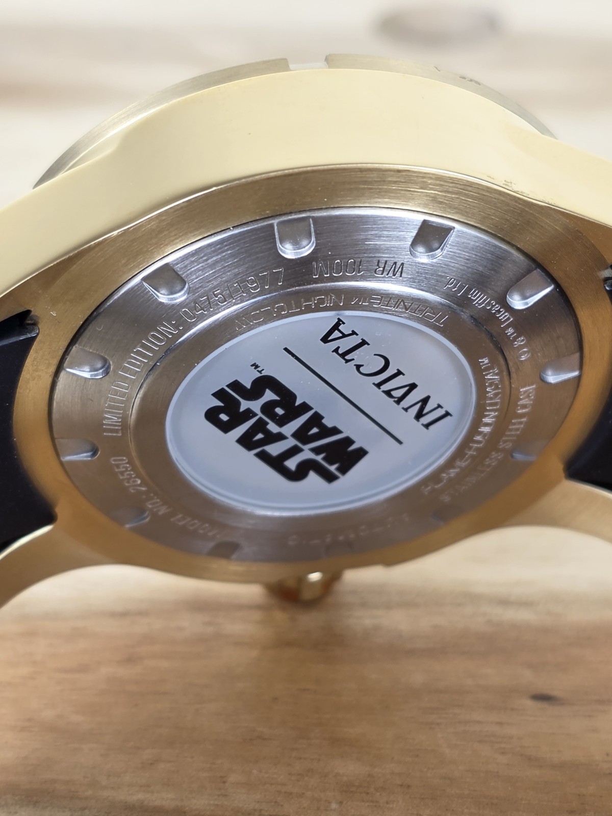 Invicta 26550 Star Wars C-3Po Watch Limited Edition 0475/1977