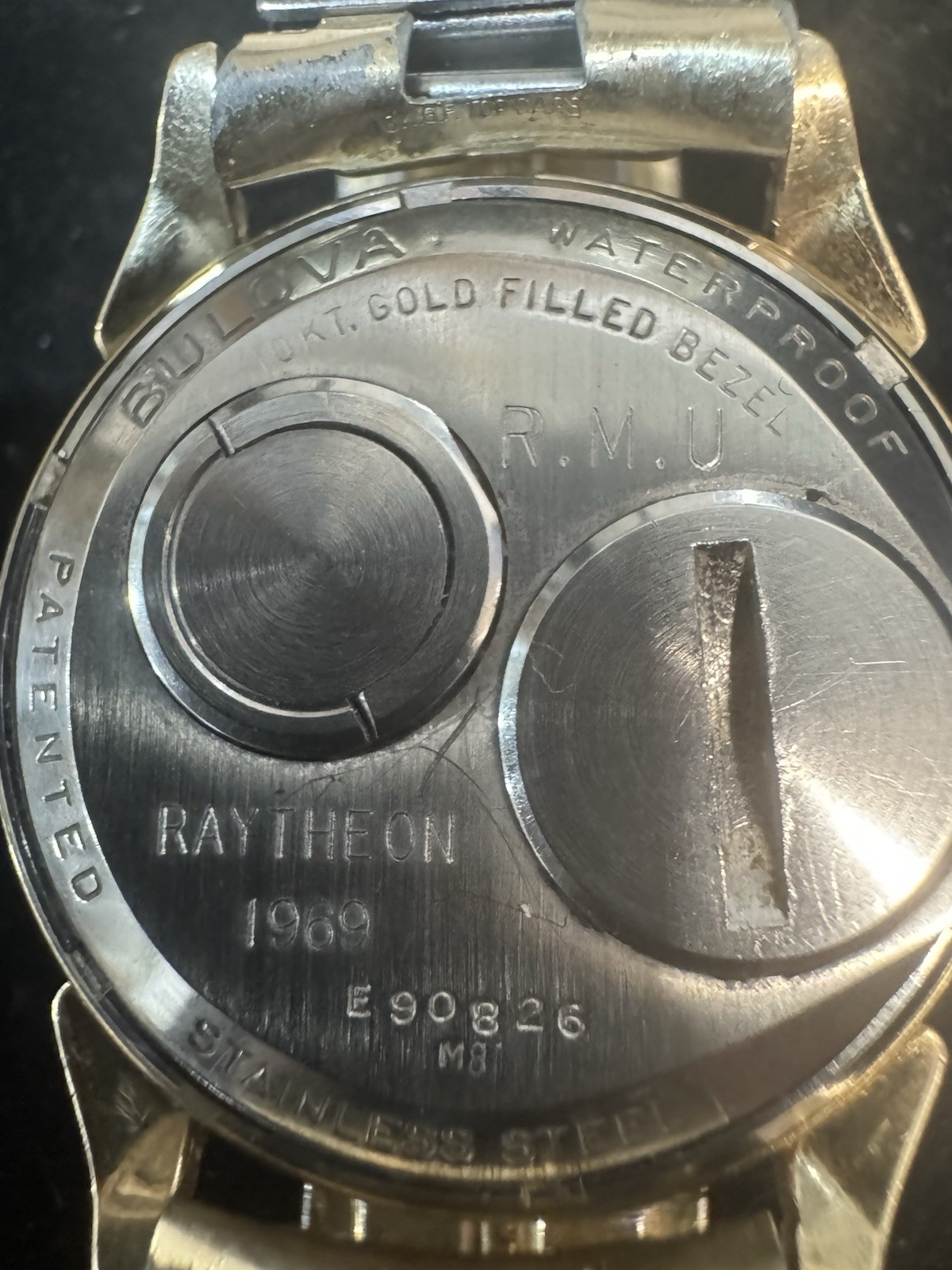Bulova Accutron 10k Gold Filled Model Number 90826
