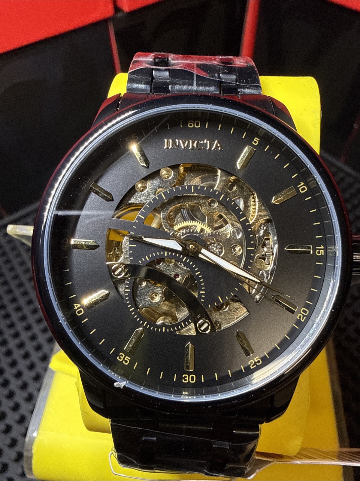 Invicta Objet D Art AUTOMATIC Skeleton Dial 43mm 69506