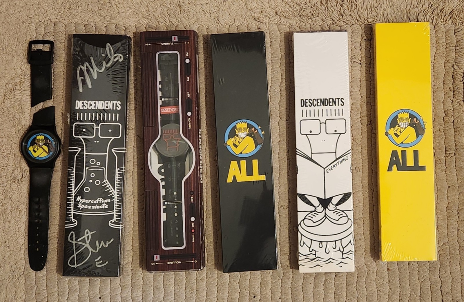 Descendents & ALL Vannen Watch Lot