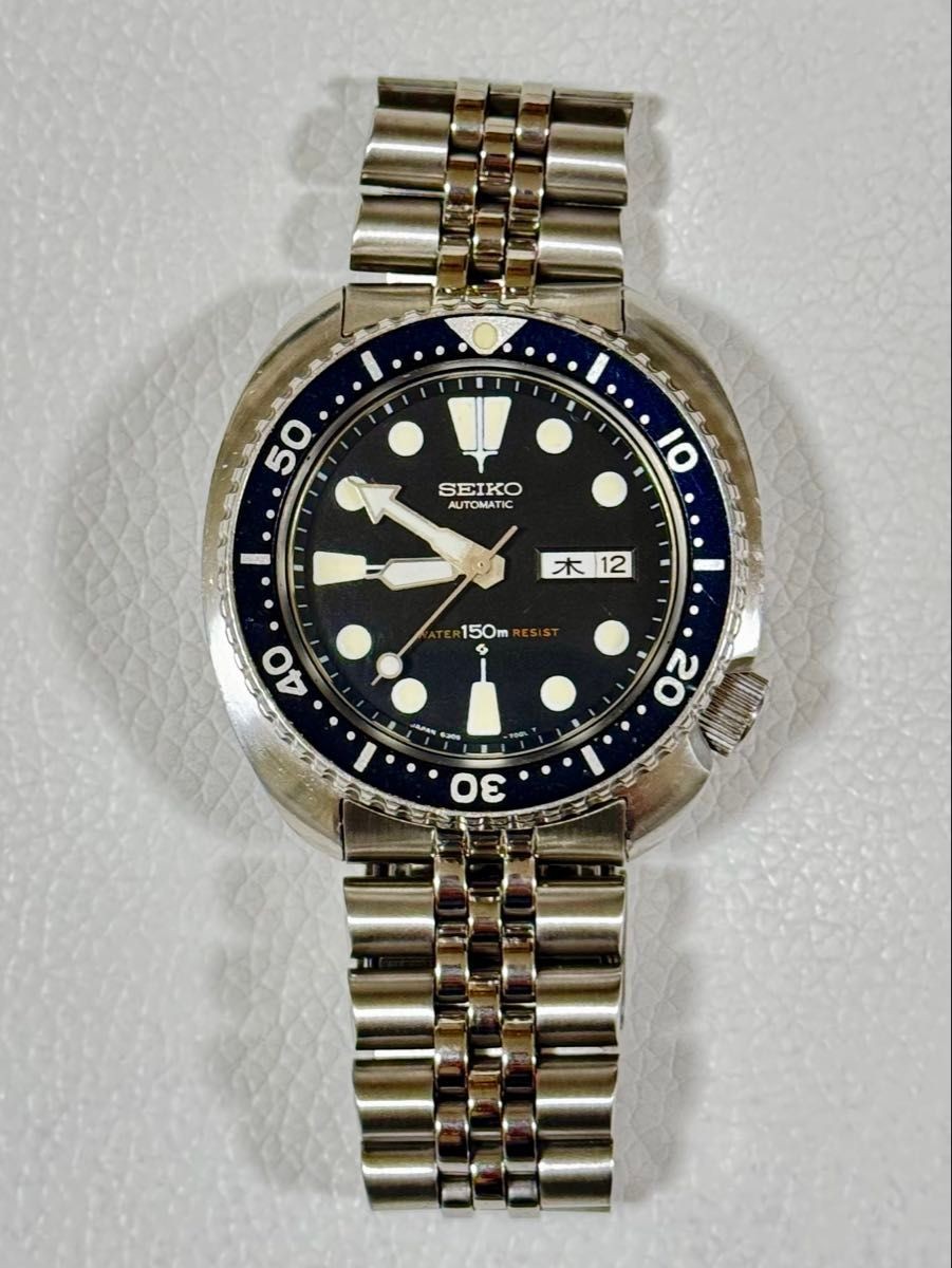SEIKO 6306-7001 Third Diver 150m Automatic JDM Watch 1976 Kanji Date 1.73in Case