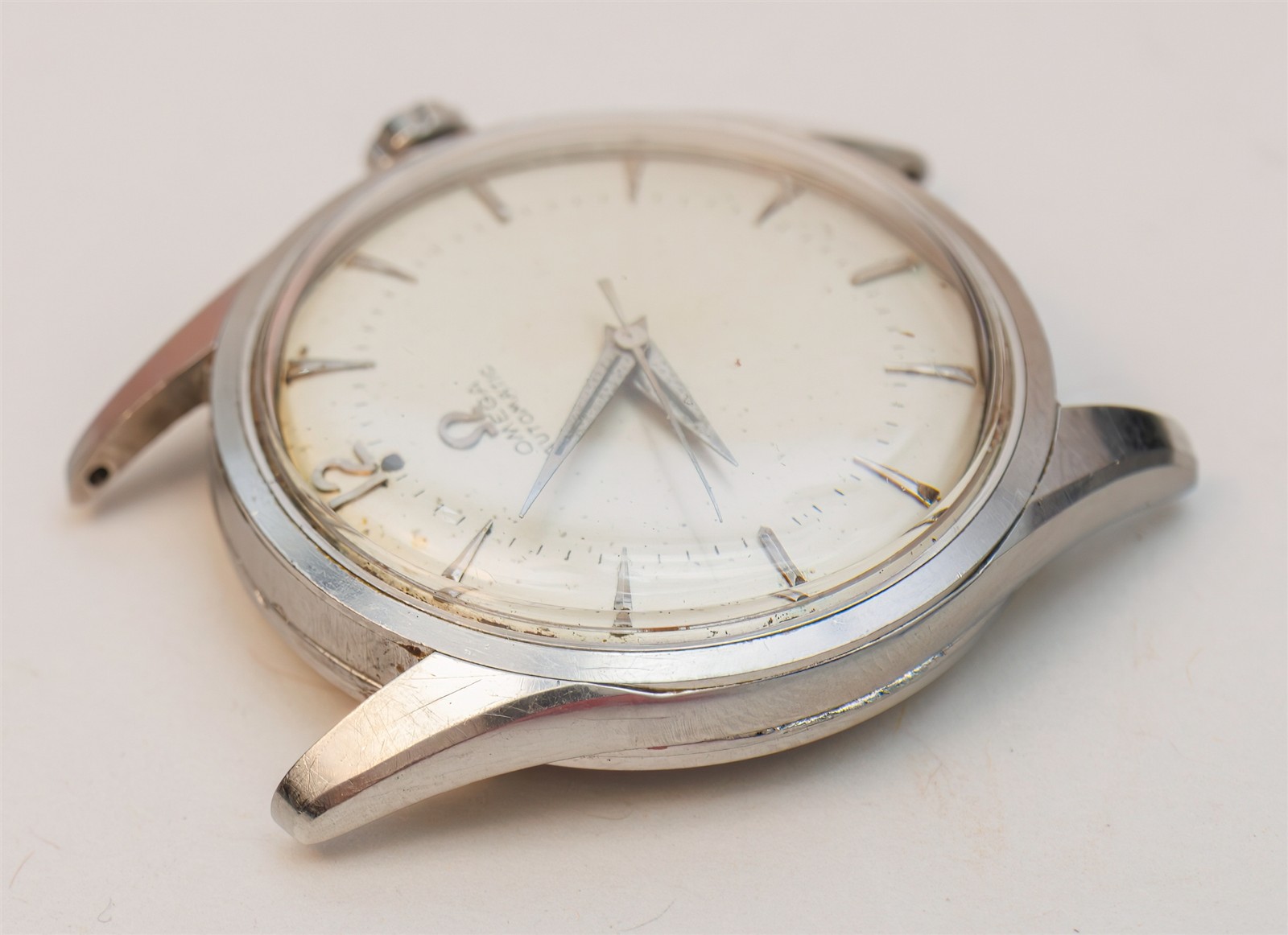 Vintage 1956 Omega Automatic Seamaster Cal. 500 Stainless Steel Watch 2869-1 SC