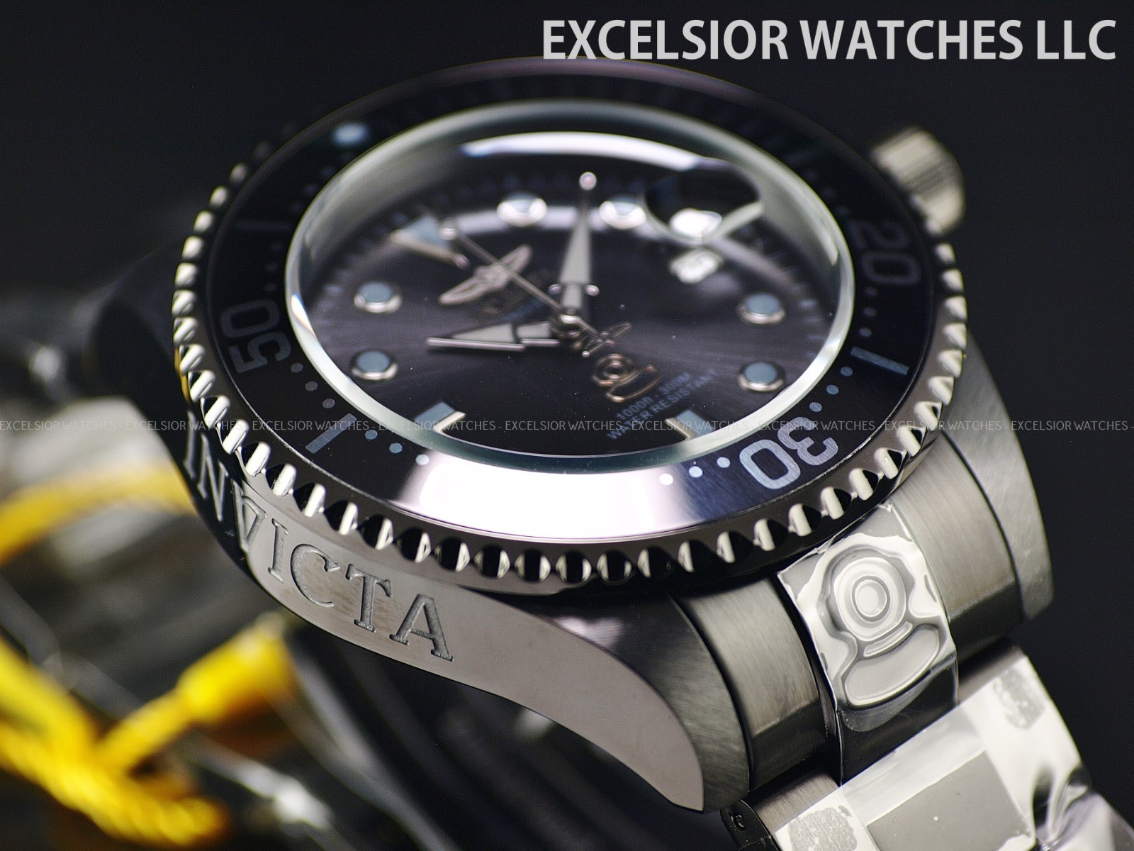 New Invicta 47mm Grand Diver NH35A Automatic Men’s All Black Combat Watch RARE