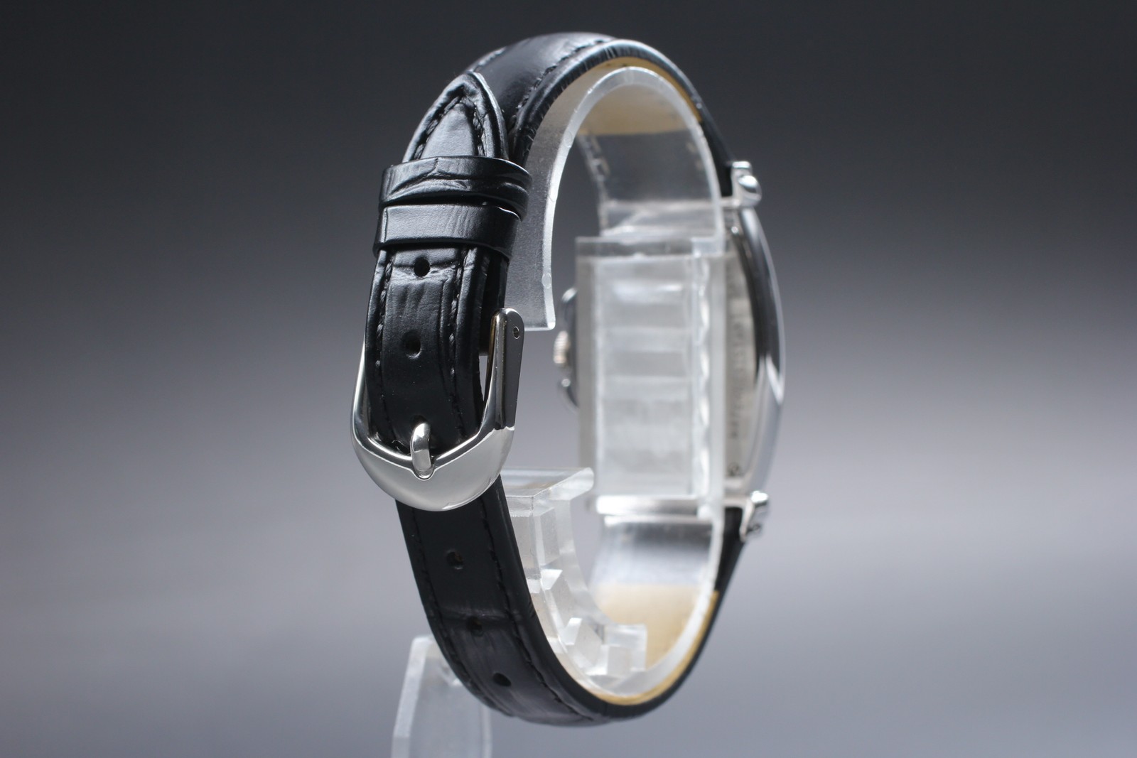 Vintage [Exc+5] Jean d’eve Sectana Silver 24mm Yellow Women’s Quartz Watch JAPAN