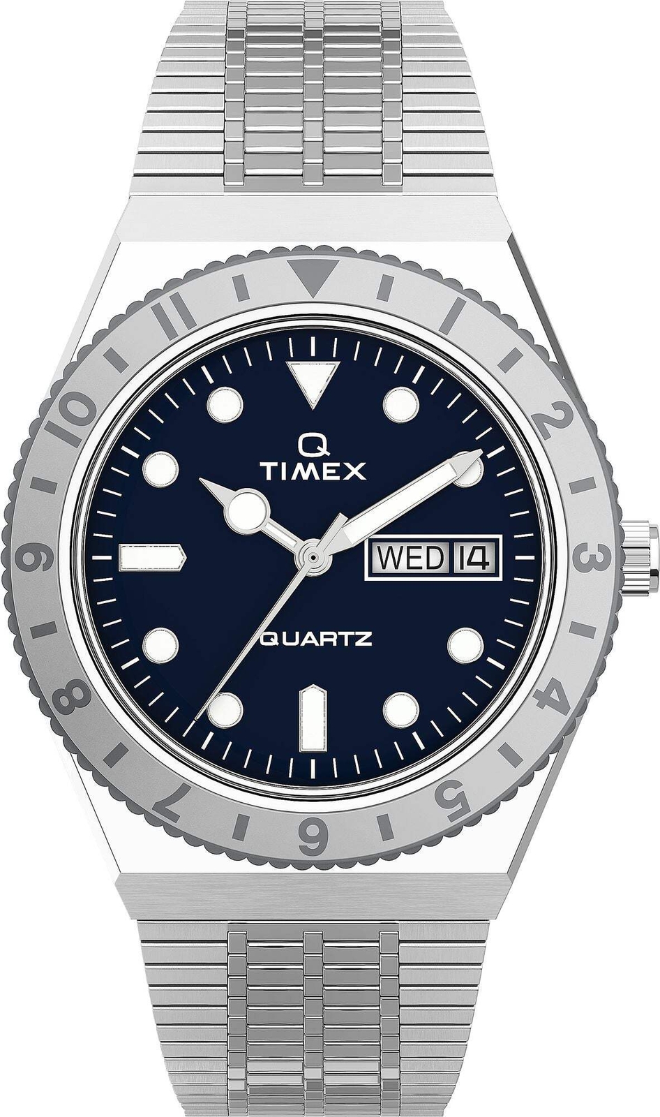 TIMEX Timex Q – Special Projects Stainless Steel 36mm Quartz Wristwatch TW2U9550