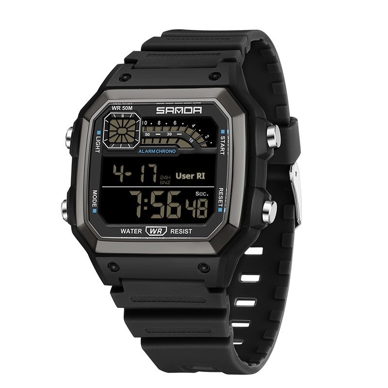 Sanda G-Style Wrist Watch for Men LED Digital WaterProof