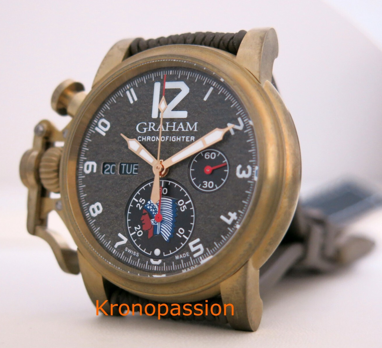 Graham Chronofighter Vintage Overlord 75 Years Anniversary Limited Edition New !