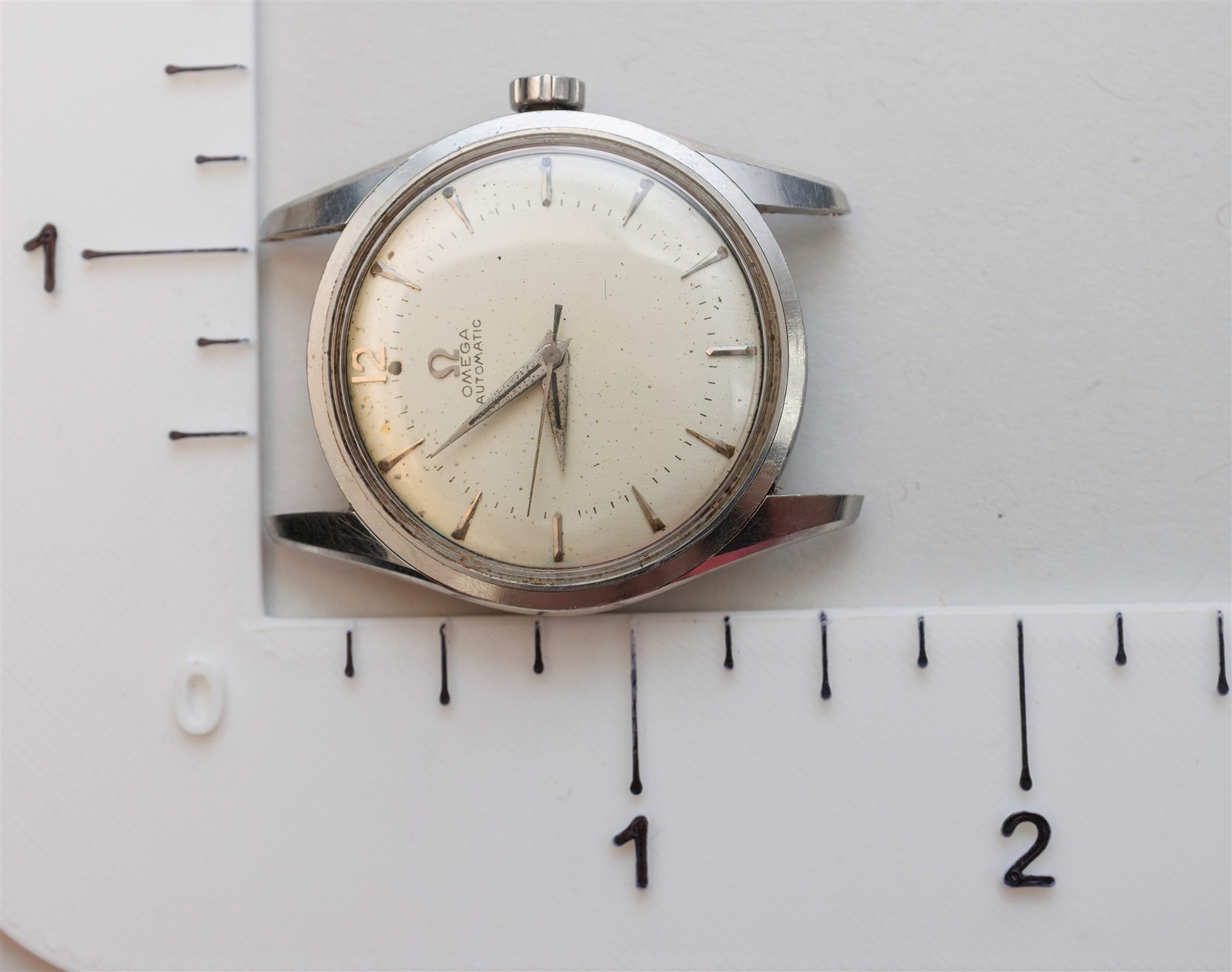 Vintage 1956 Omega Automatic Seamaster Cal. 500 Stainless Steel Watch 2869-1 SC