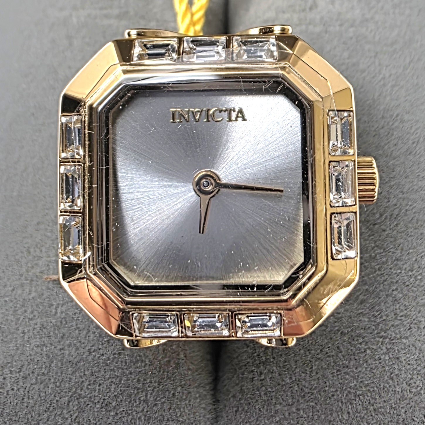 NEW Invicta Mini Angel Women’s Ring Watch – 21.5mm, Gold (49587) #0572