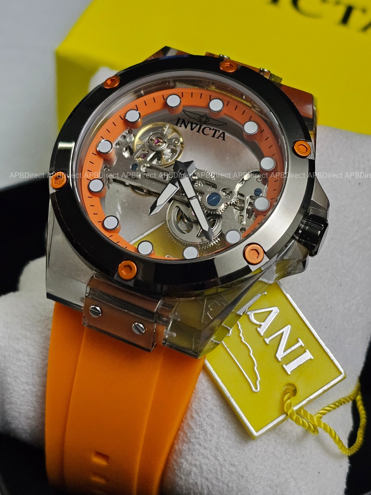 Invicta – Speedway – MECHANICAL – Ghost Bridge MVMNT – Skeleton – mens watch