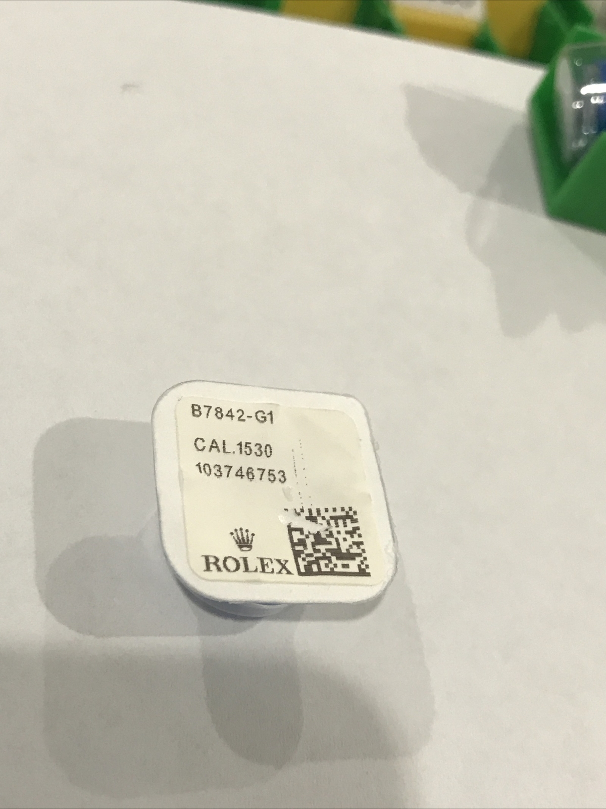 Genuine Rolex Escape Wheel, 17 Jewels Cal.1530 Part 7842 – In Sealed Package