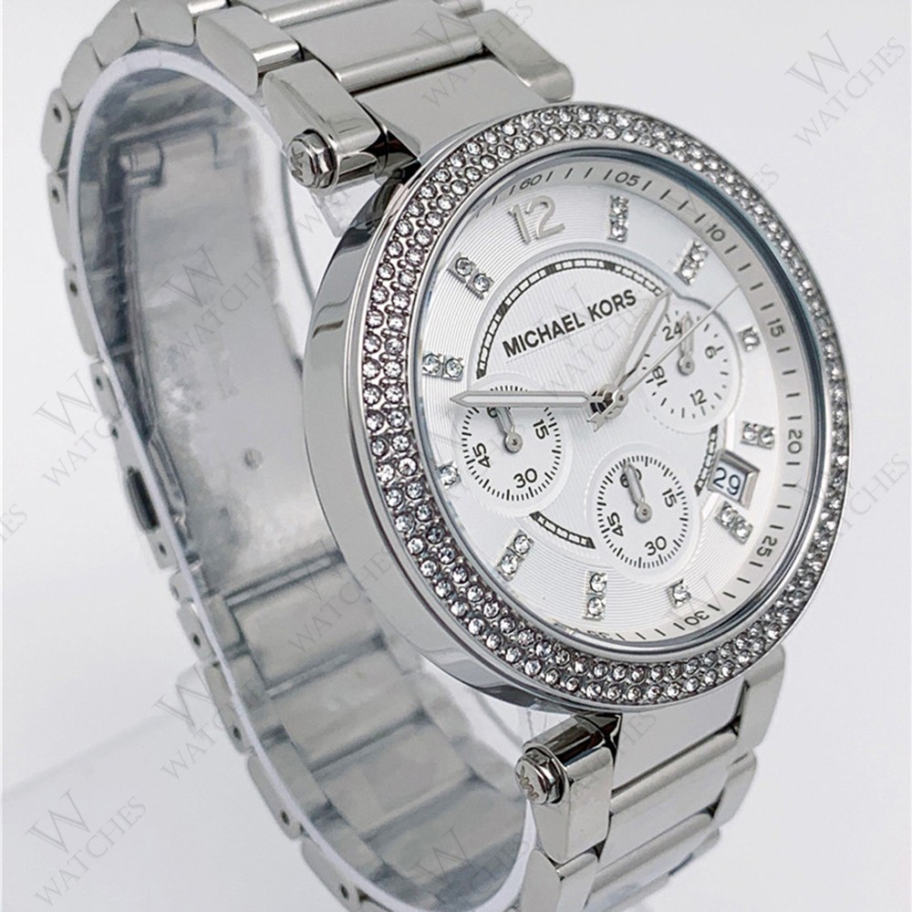 Michael Kors MK5353 Parker Chronograph Stainless Steel Bracelet Women’s Watch