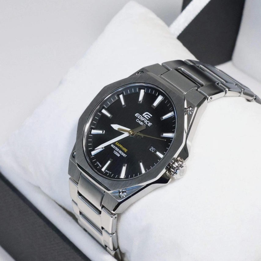Casio Edifice EFR-S108D-1AVUEF Stainless Steel Men Sports Watch