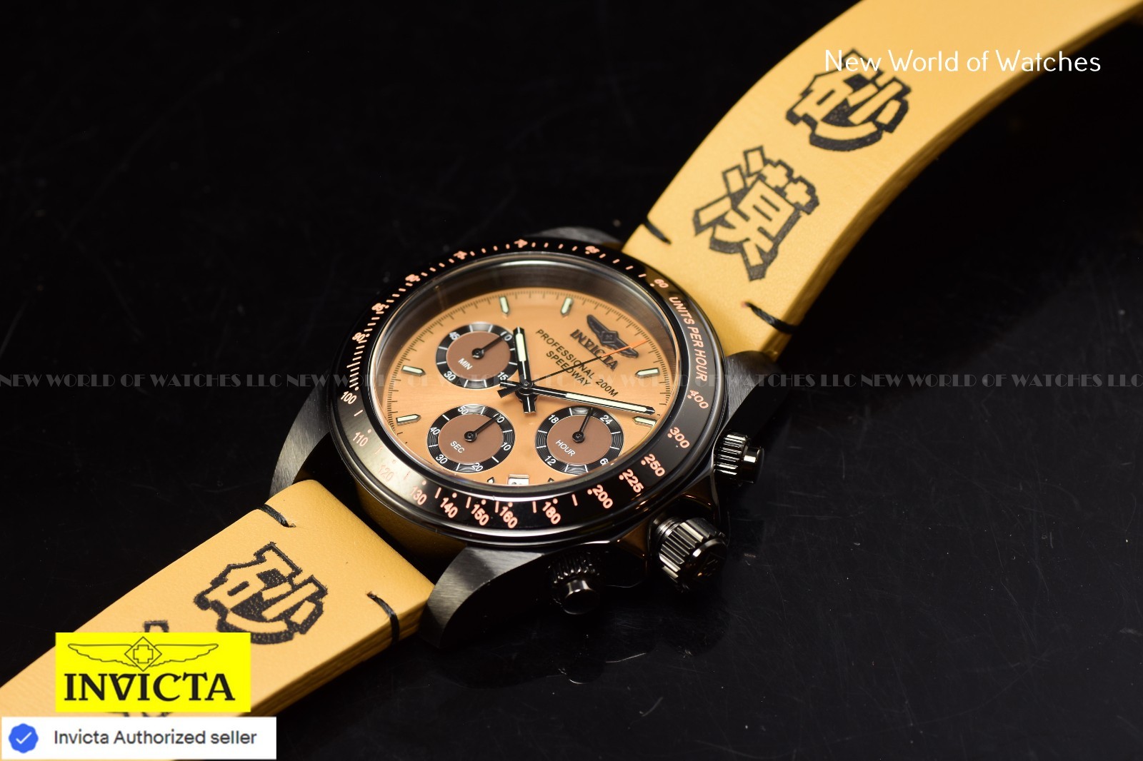 Invicta Men’s 46903 Pro Diver 43mm Black Stainless Steel Quartz Watch