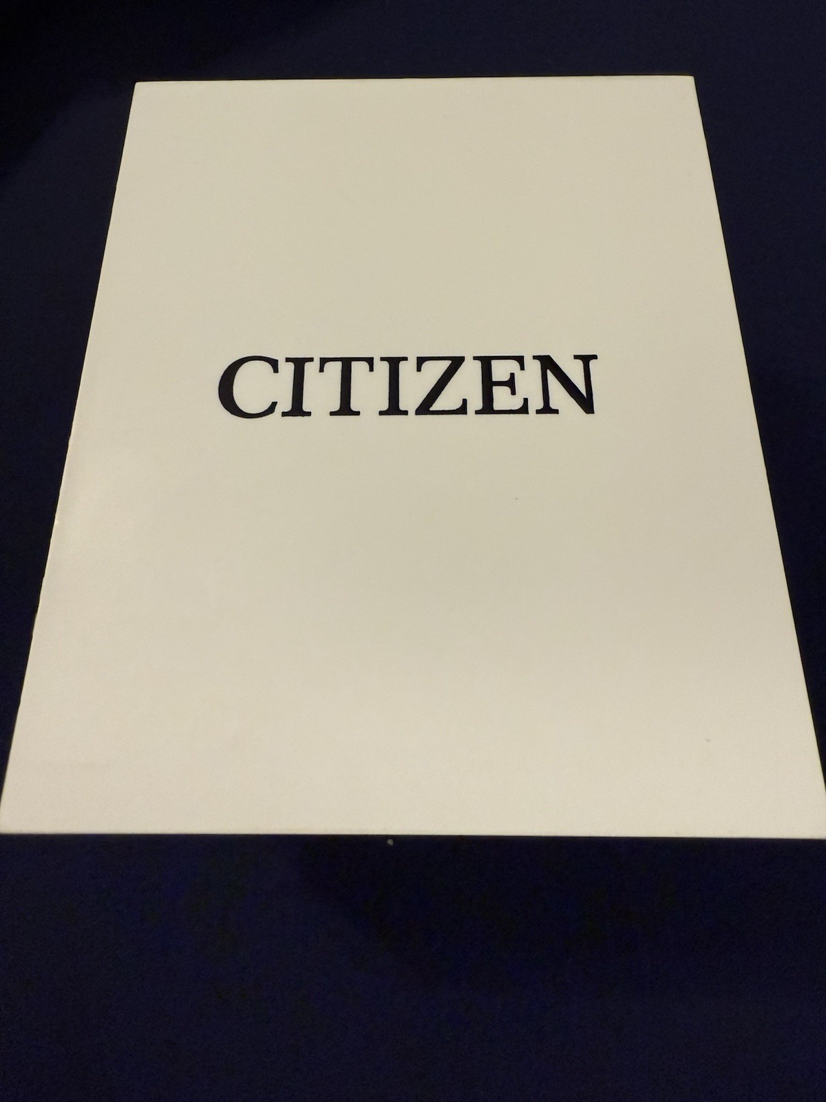 CITIZEN Collection Eco-Drive E820-R014803 Black Tachymeter Perpetual-NEW IN BOX!