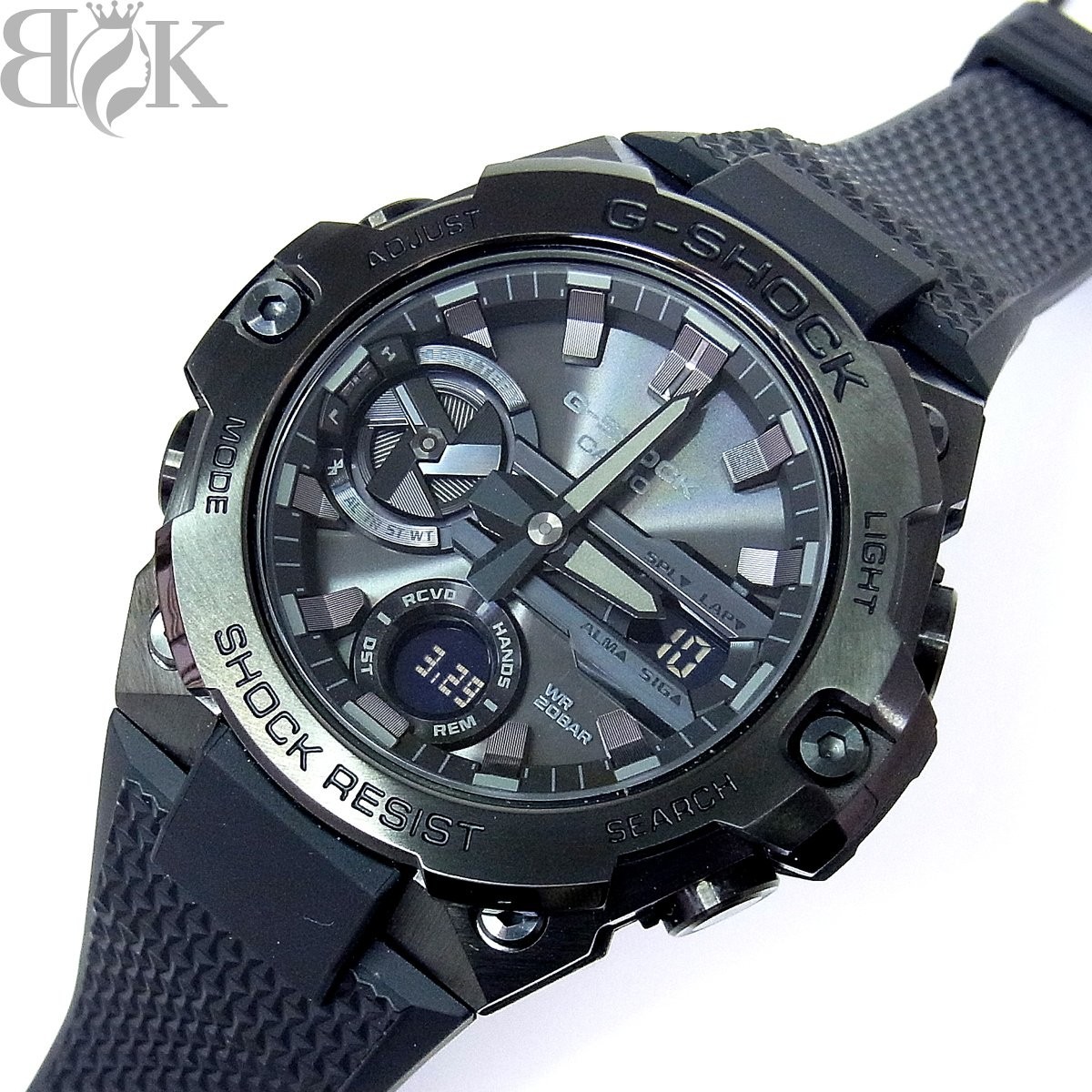 Casio G-SHOCK G-STEEL GST-B400BB-1AJF Solar Bluetooth Multi-Band Japan Import