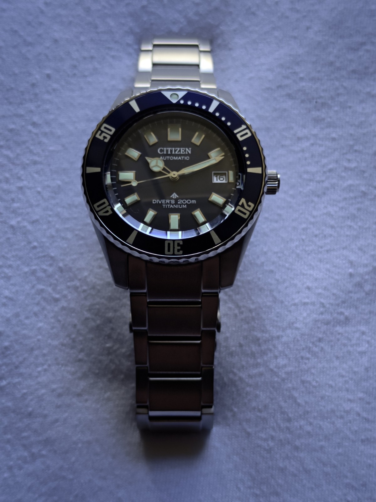 Citizen Promaster Mechanical Diver 200m «Fujitsubo» JDM (Super Titanium)