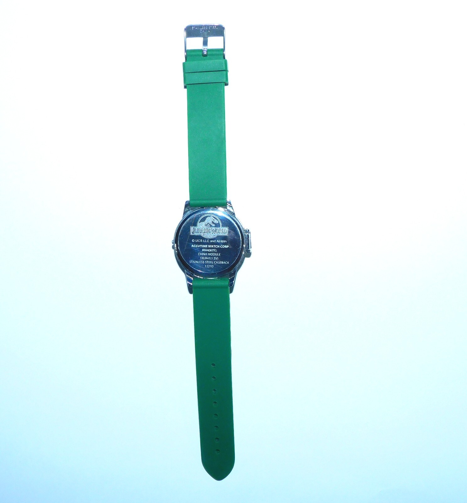 ACCUTIME JURASSIC PARK T-REX SPINNER WRIST WATCH UNTESTED