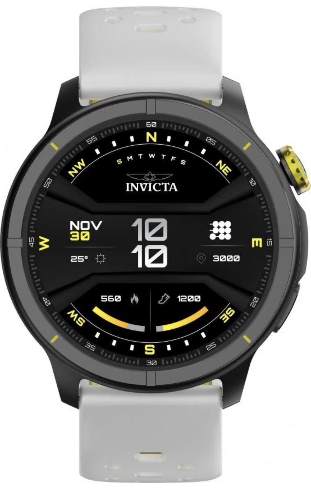 NEW Invicta I-Tech 2 Pro Unisex SmartWatch 46mm White ITECH-008 Sealed In Box