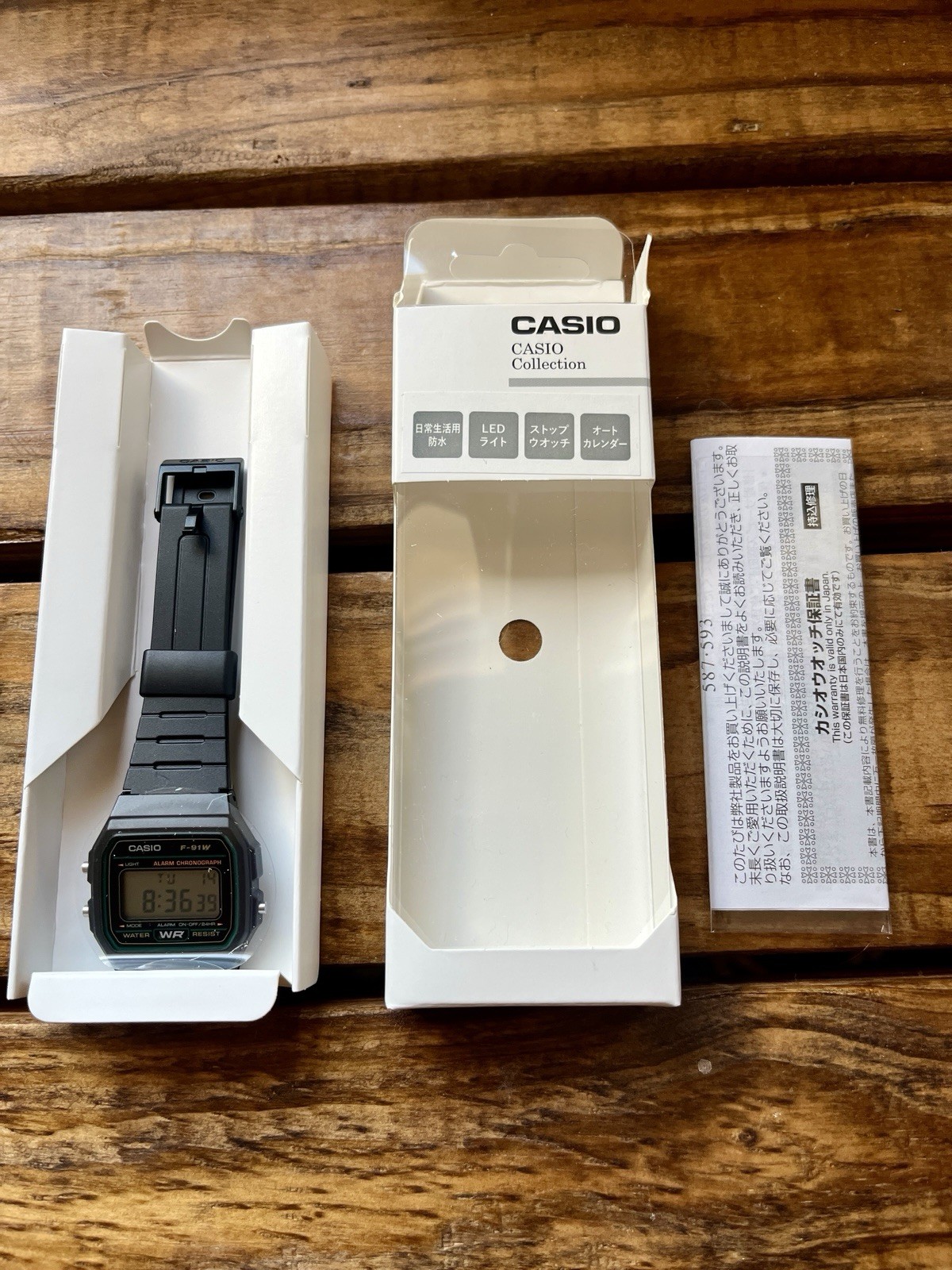 [U.S. SELLER] CASIO F-91W-3JH Japan Exclusive (JDM) Digital Watch