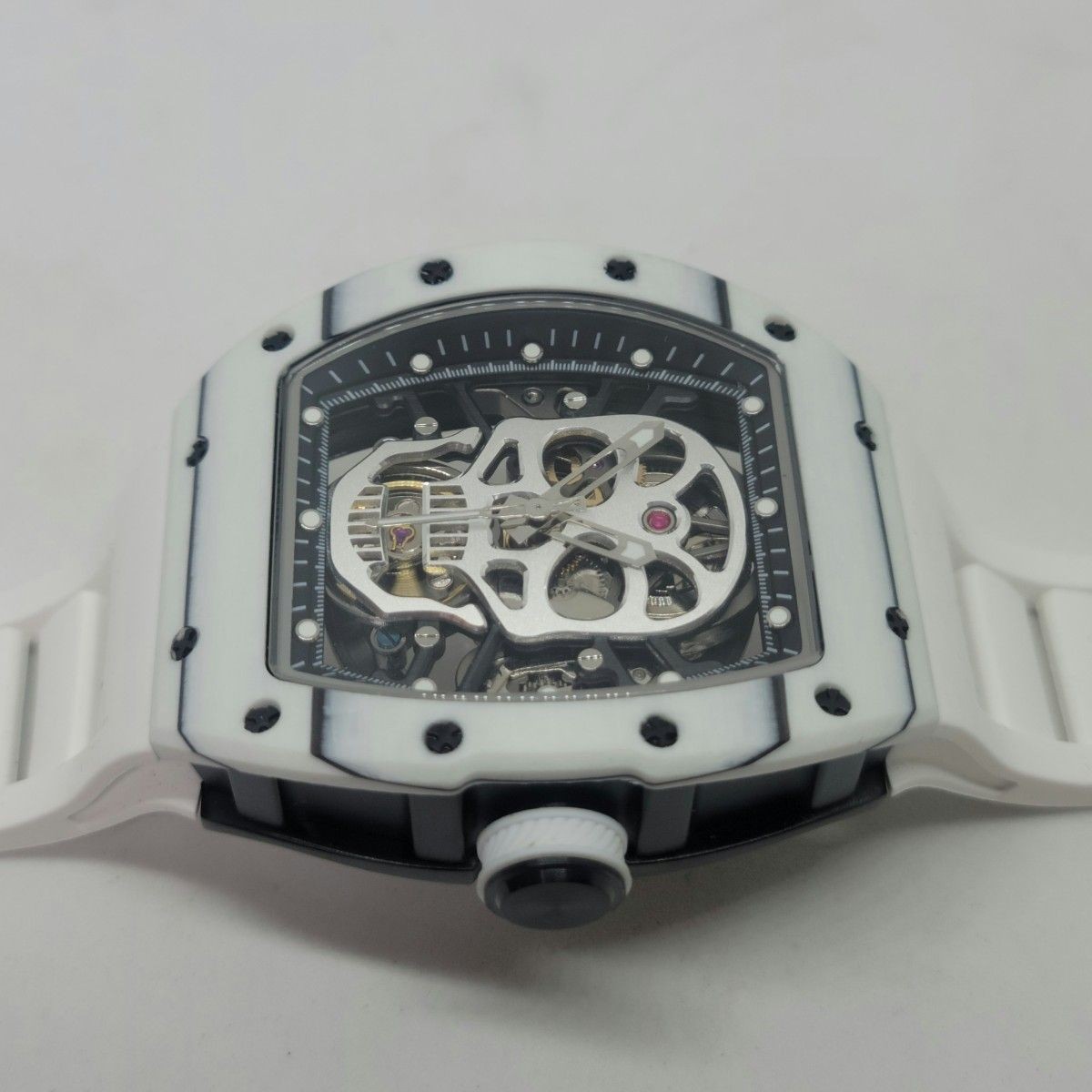 Invicta 49026 S1 Rally Crestpass Automatic White Rubber Watch