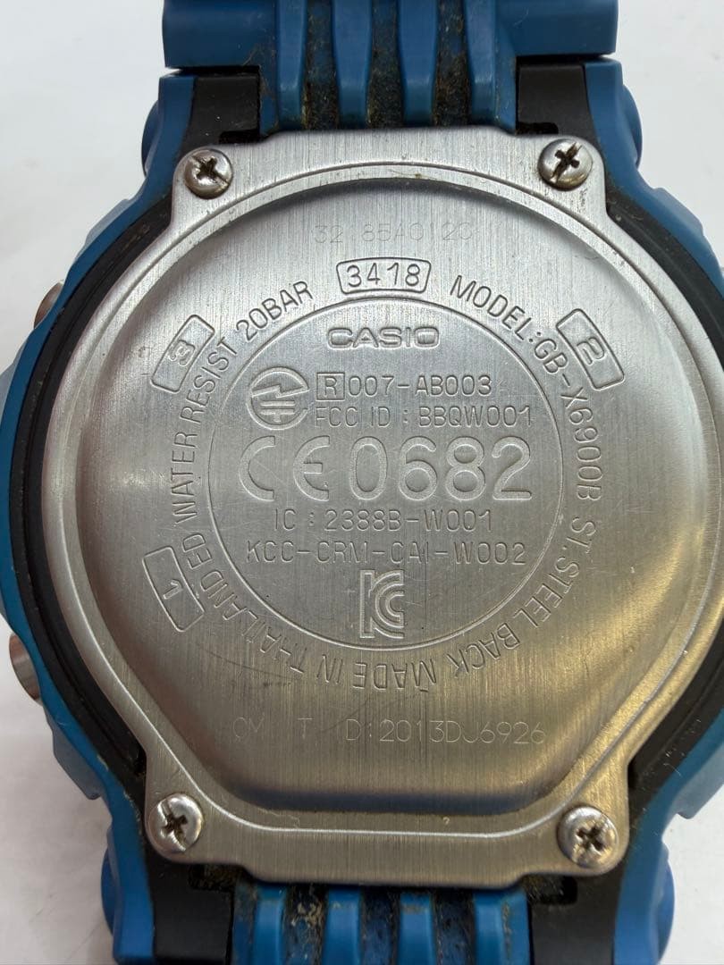 CASIO G SHOCK GB X6900B Bluetooth Blue