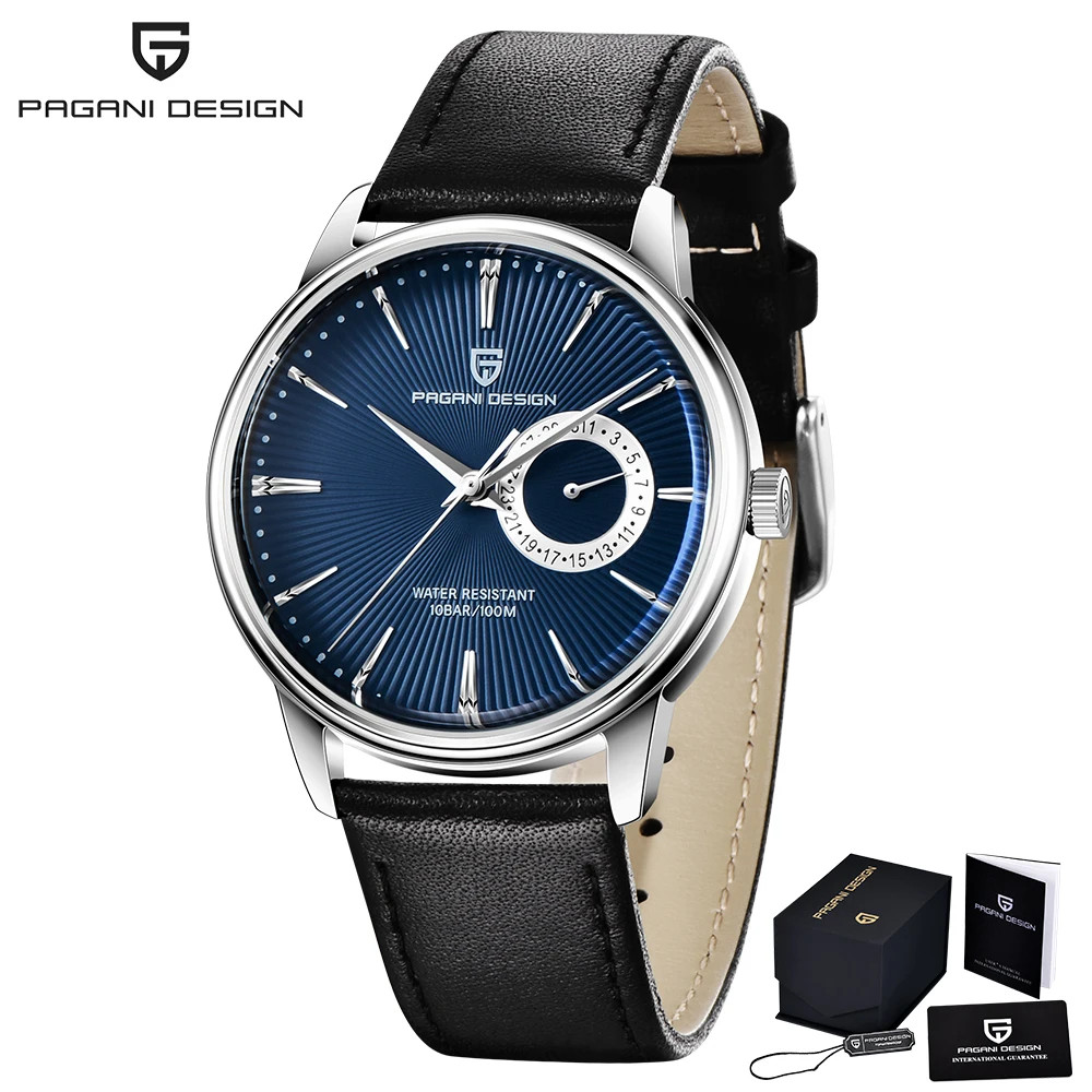 Men’s Military Quartz Watch Stainless Steel Waterproof Sport Wristwatch 1654