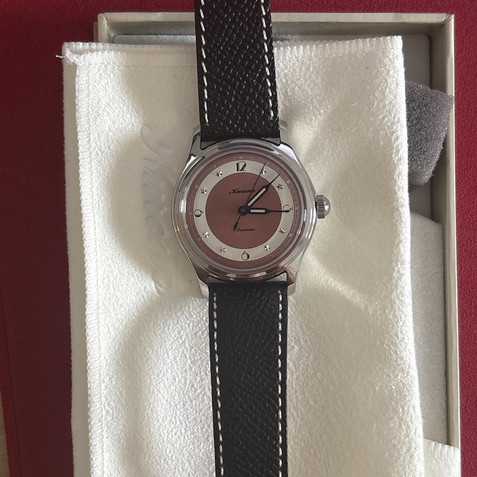 KURONO TOKYO 2025 Special Edition 34mm Star Dial Copper Watch w/box