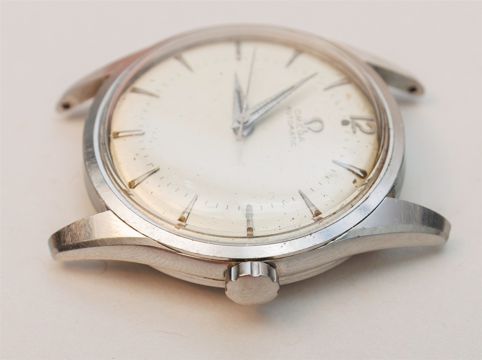 Vintage 1956 Omega Automatic Seamaster Cal. 500 Stainless Steel Watch 2869-1 SC
