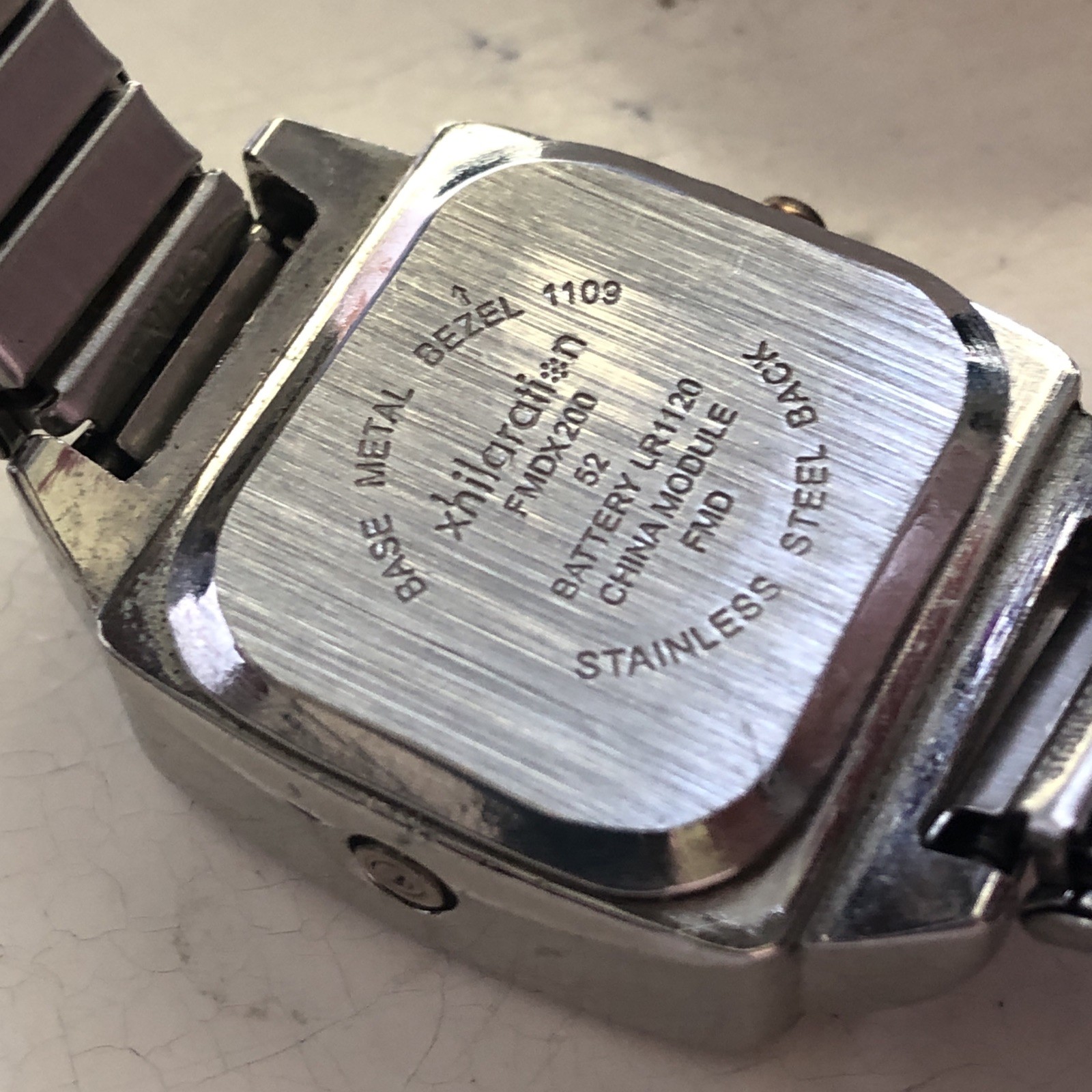 Vintage Xhilaration LCD Watch NEW BATTERY