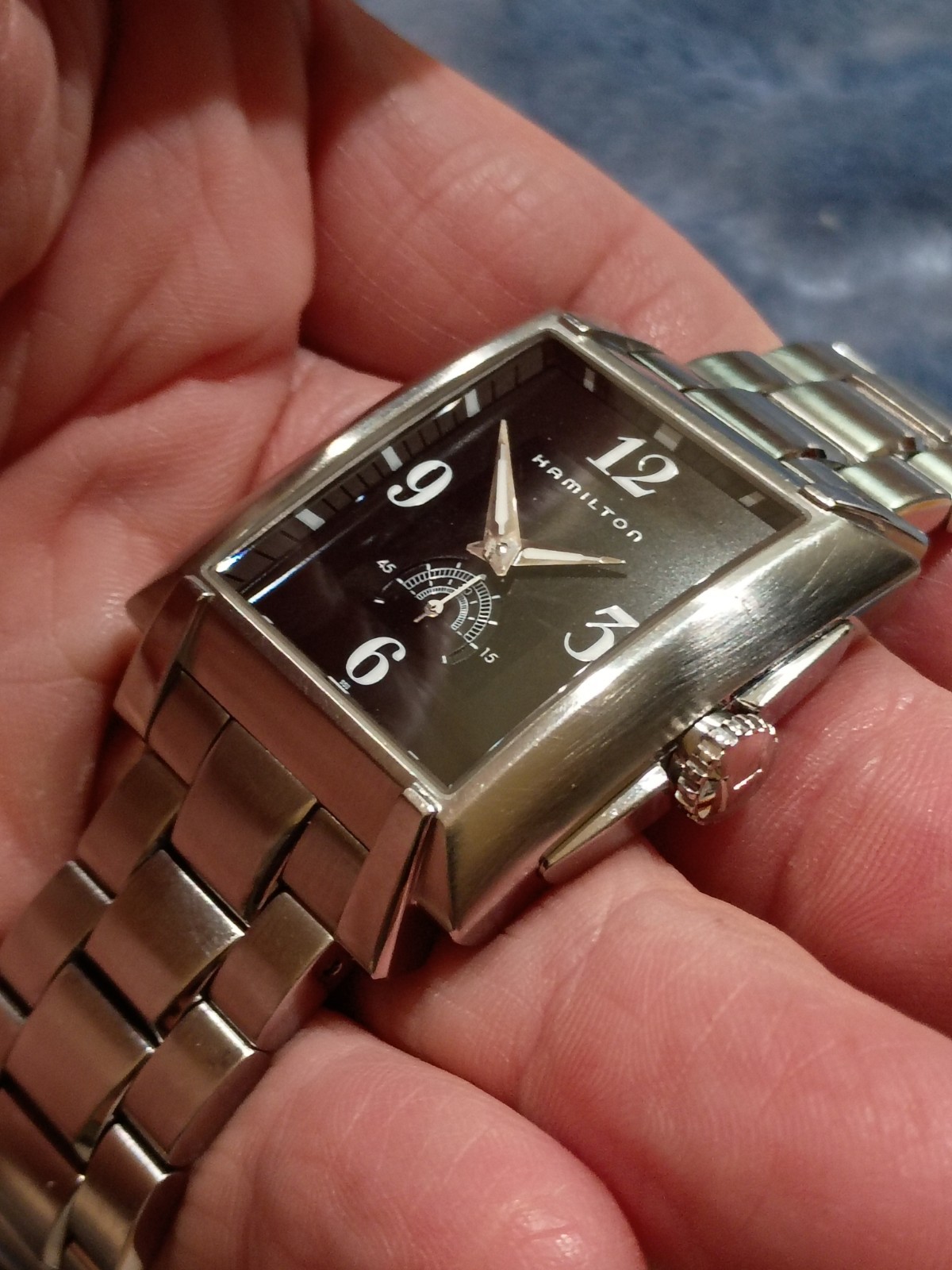 Hamilton Trent Model Number H304110 Small Seconds Quartz Watch