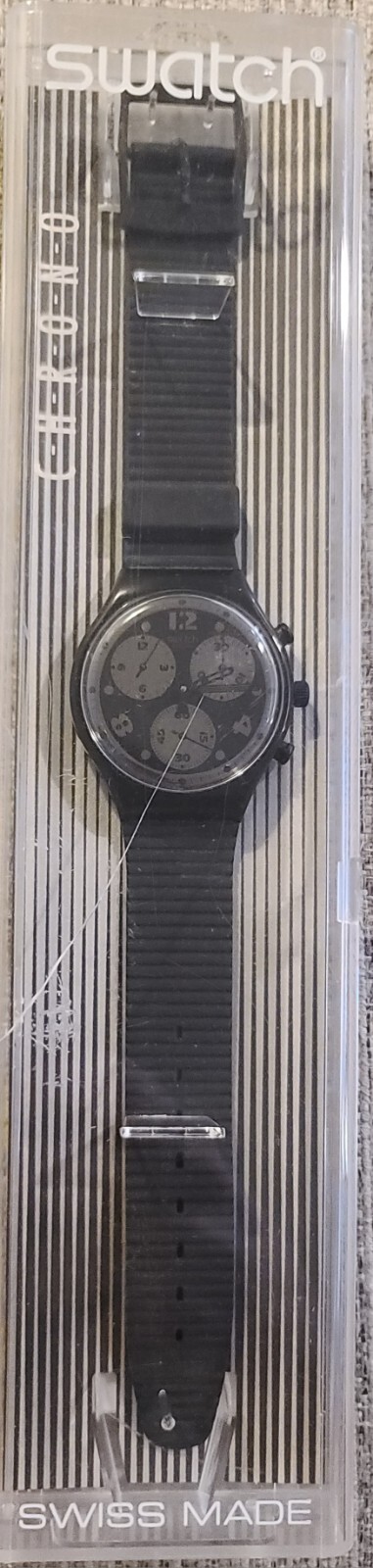 Swatch Chrono SCB110 Moon Shadow – Untested