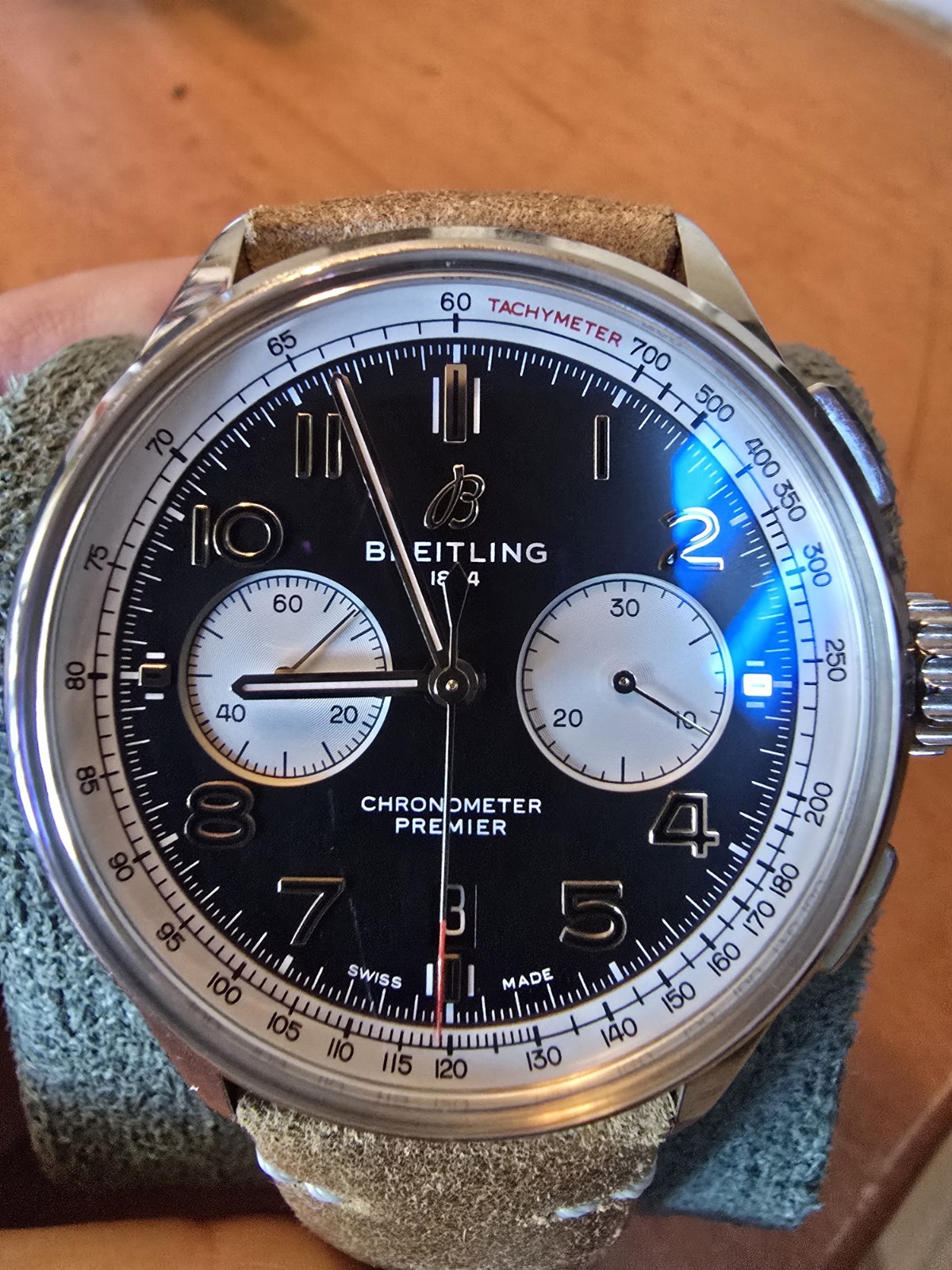 Breitling Premier B01 Chronograph 42 Norton Edition No Box No Paper AB0118