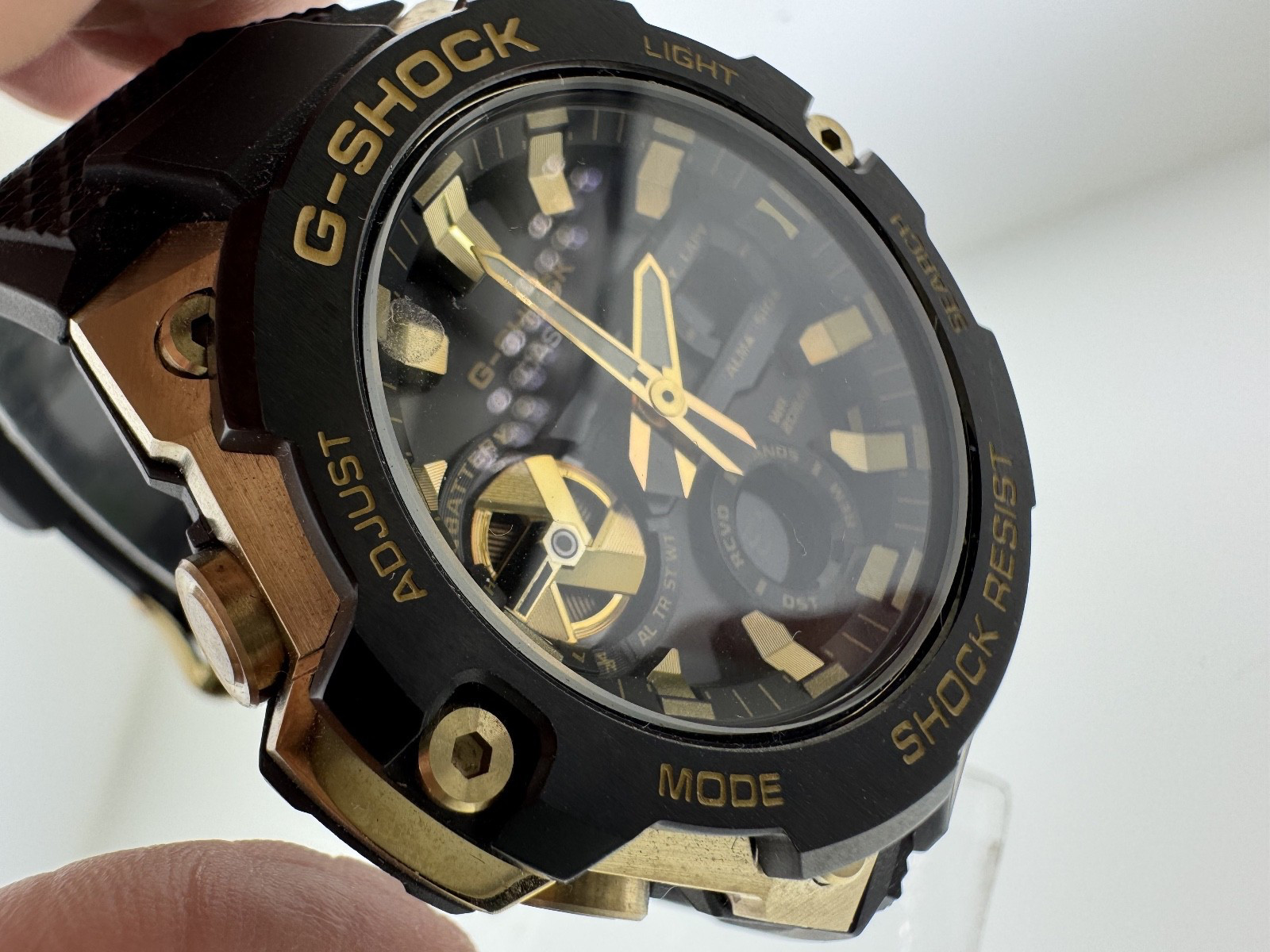 Original Casio G-Shock GSTB 400 GB 1A9 SOLAR POWER BLACK DISPLAY SAMPLE WATCH 4