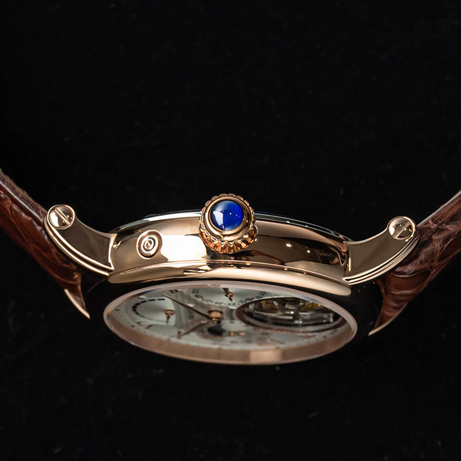 Sugess Seakors Genuine Tourbillon Seagull ST8007 Mechanical Mens Watch SE8007GW