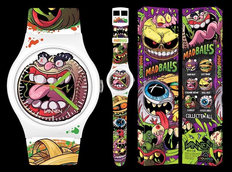 MADBALLS SCREAMIN MEEMIE LIMITED EDITION VANNEN WATCH