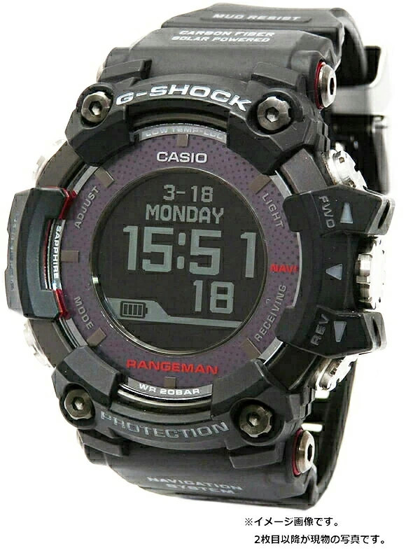 Casio G-SHOCK Rangeman GPR-B1000-1JR Solar GPS Watch