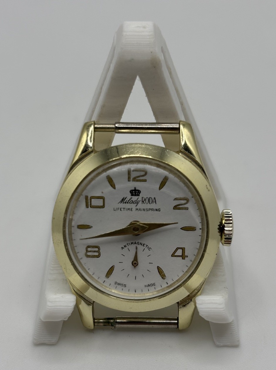 Milady Roda Lifetime Mainspring Automatic Watch Good Condition, No Band