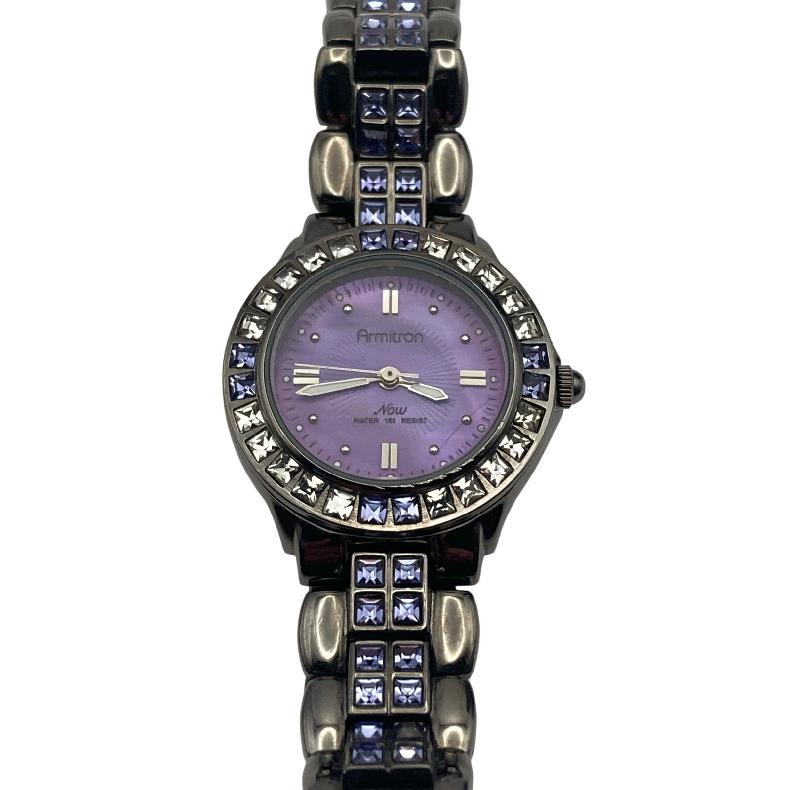 Armitron Now Womens Bracelet Watch 27mm – Fresh Battery – Wrist 6.5 WR 165 Feet