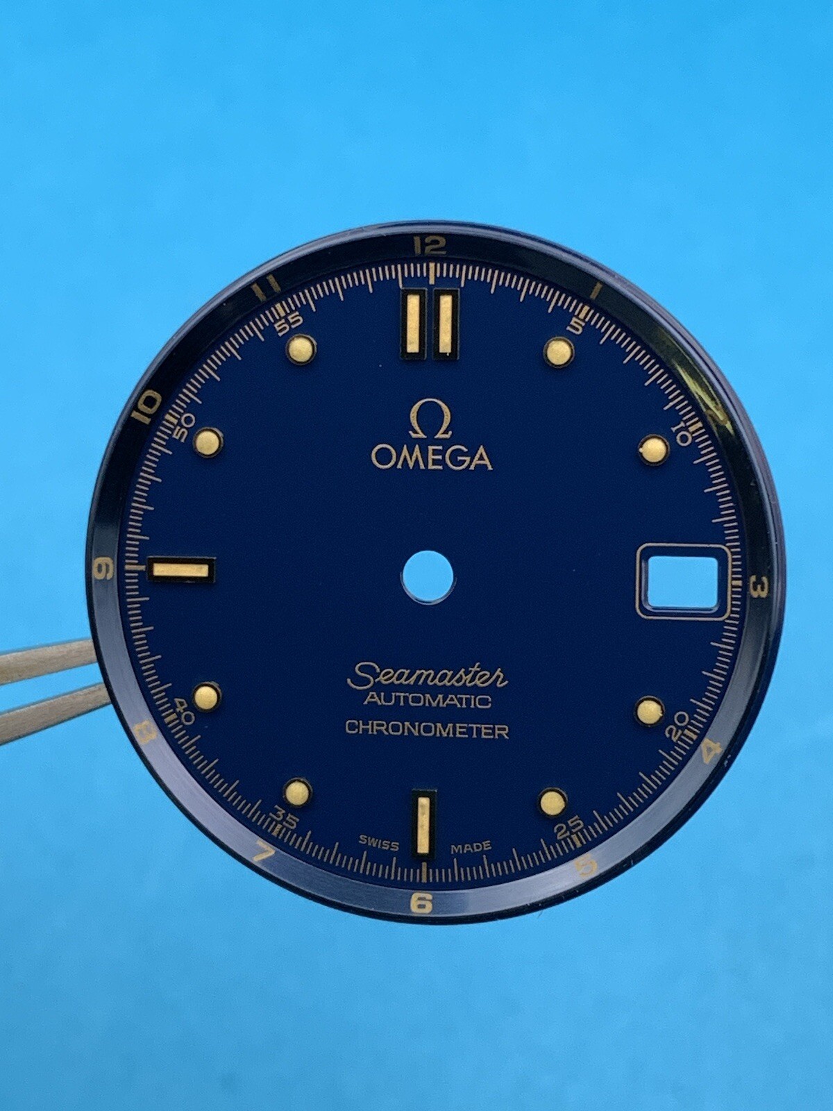 Genuine Omega Dial Seamaster Automatic Chronometer Dark Blue 285mm (T5)